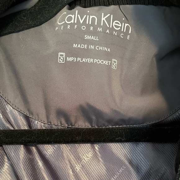 Calvin Klein Performance Women’s Zip Up Navy/Black Vest Size S - Picture 9 of 9